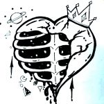 King size crowned heart